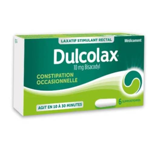 Suppositoires de bisacodyl Dulcolax