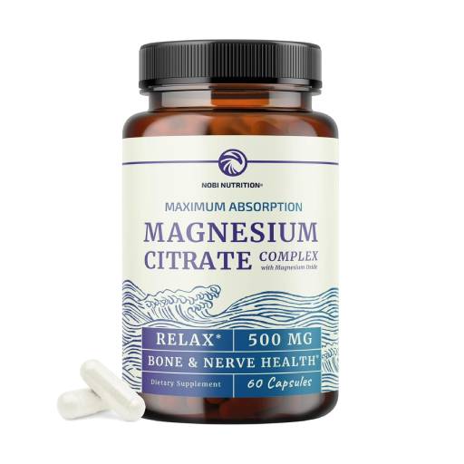 Citrate de magnésium en gélules