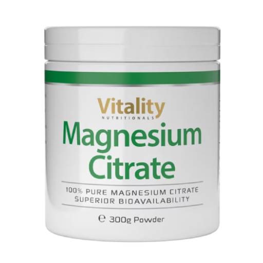 Citrate de magnésium pur en poudre