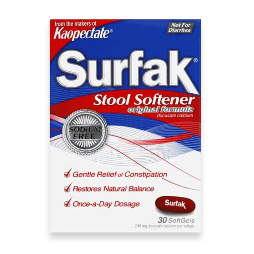 Docusate de calcium en gélules Surfak