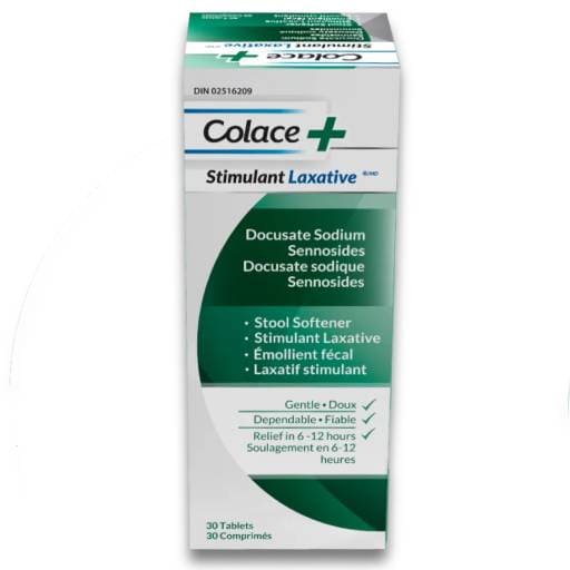 Comprimés docusate de sodium/Sennosides Colace