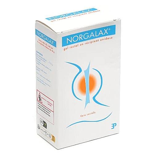 Lavement docusate de sodium Norgalax