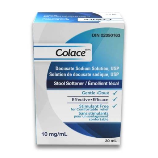 Lavement docusate de sodium Colace