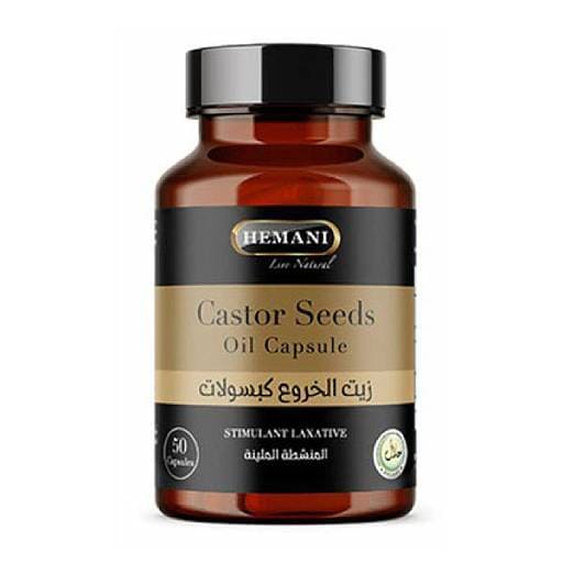 Gélules d’huile de ricin Hemani