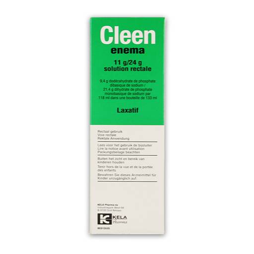 Lavement phosphate de sodium Cleen (Kela)