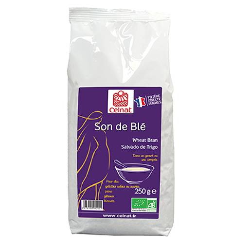 Son de blé complet bio - Celnat