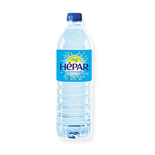 Eau minérale Hépar (sulfate de magnésium)
