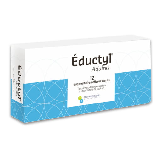 Suppositoires laxatifs Eductyl